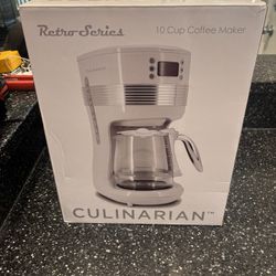 Culinarian Retro Series 10 Cup Coffee Maker