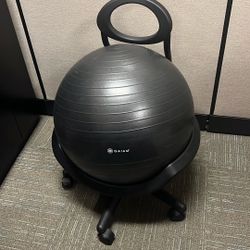 Gaiam Ultimate Balance Ball Chair with Swivel