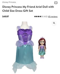 Ariel Doll And Dress