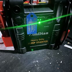 Heavy duty battery jumper