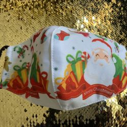 Kid Christmas Face Mask
