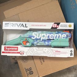Supreme SS21 Nerf Rival Takedown Blaster Blue Gun Brand New