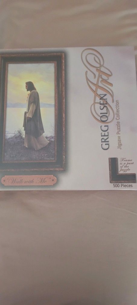Jesus Walk With Me Puzzle 500 Piece