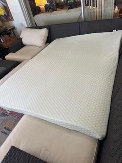 3 Inch Gel Memory Foam Mattress Topper,Cooling Bed Topper with Removable Cover