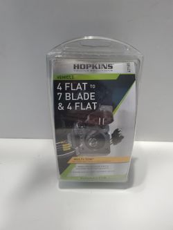New Hopkins Multi-Tow 47185 4-Way Flat to 7 Blade Trailer Wiring Connector