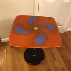 Base Marble Top Glass  Table 