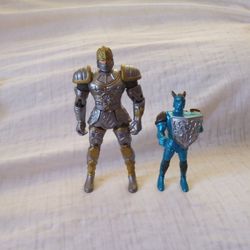 1999 Bandai Saban's Mystic Knights Of Tir Na Nog Action Figure Lot