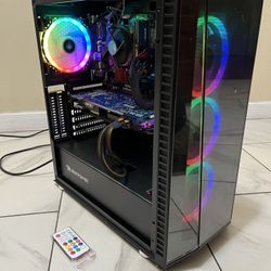 🖥️ Budget ARGB Gaming PC – GTX 680, Intel Core i5, 16GB RAM, 128GB SSD+1TB HDD, with RGB Remote 🔥