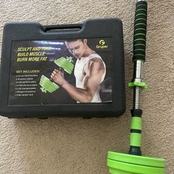 Gruper Adjustable Dumbbell & Barbell Weight Set