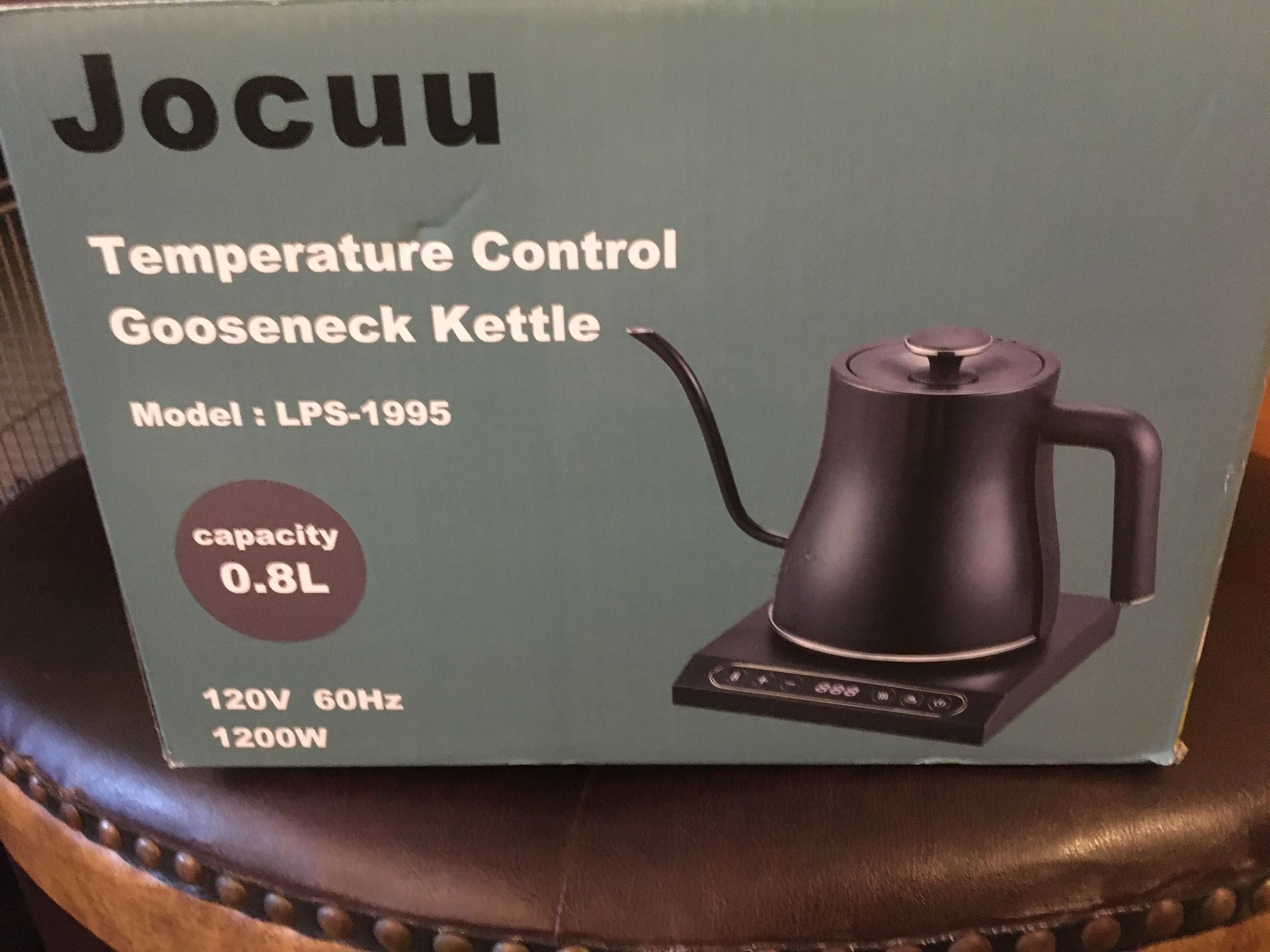 Jocuu gooseneck temperature controlled kettle