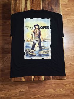 Born For This x Diego Lopes "Dundee" Graphic Black Tee - Size Large