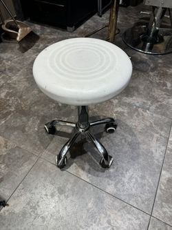 White Stool $15