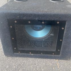 10” subwoofer