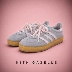 Kith x Adidas x Clarks 8th Street Gazelle Indoor – Size 10.5