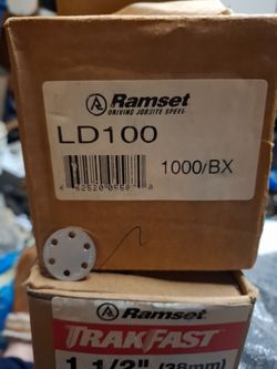 RAMSET DRYWALL AND LATHING ITEMS $100 OBO