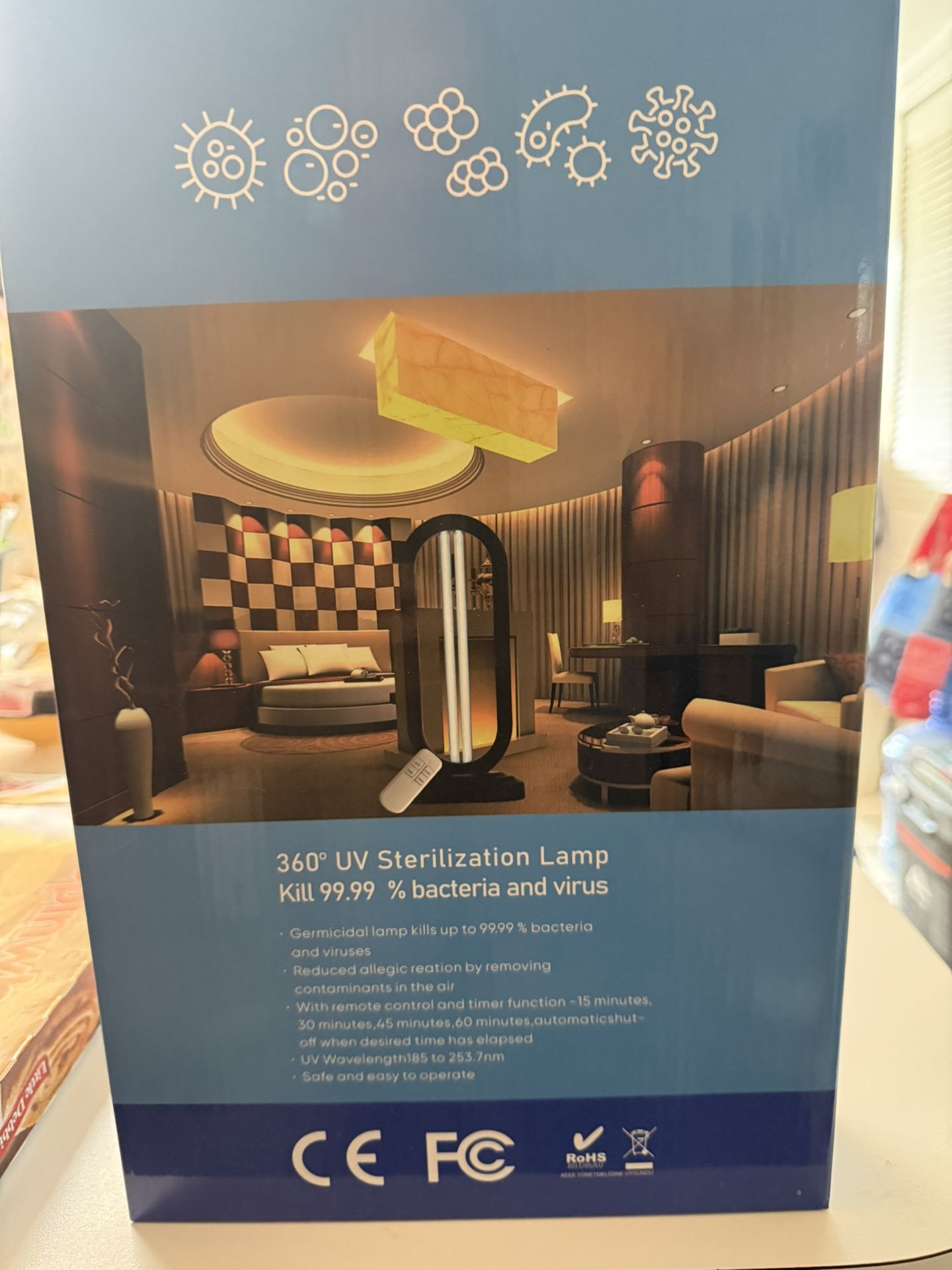 Uv Disinfection Lamp