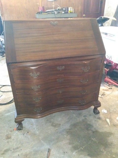 Mahogany Secretary Desk