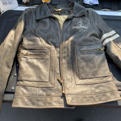 Baby Phat Leather Jacket In Beautiful Condition Vintage