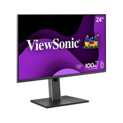 New Open Box ViewSonic 24” 1080p Ergonomic Monitor W/ Tilt, Swivel & Pivot