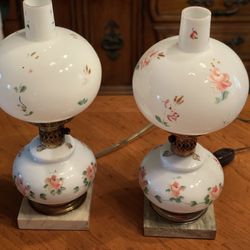 Antique Lamp Set