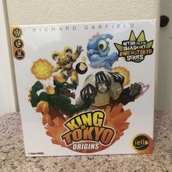 Richard Garfield: King Of Tokyo- Origins Game New In Box