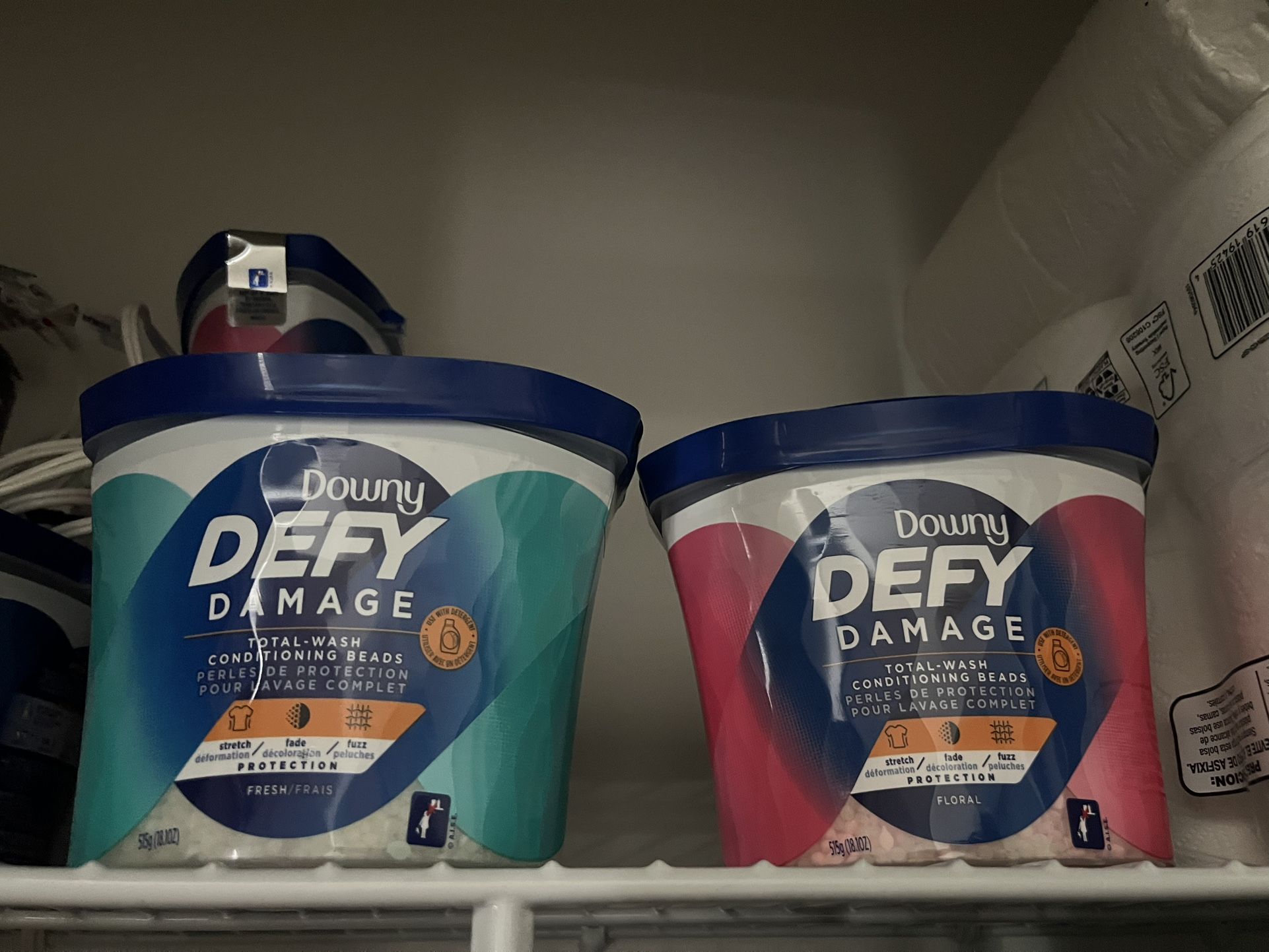 downy defy damage beads