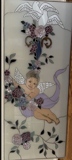 Stained Glass Door $100