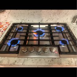 Bosch cooktop gas