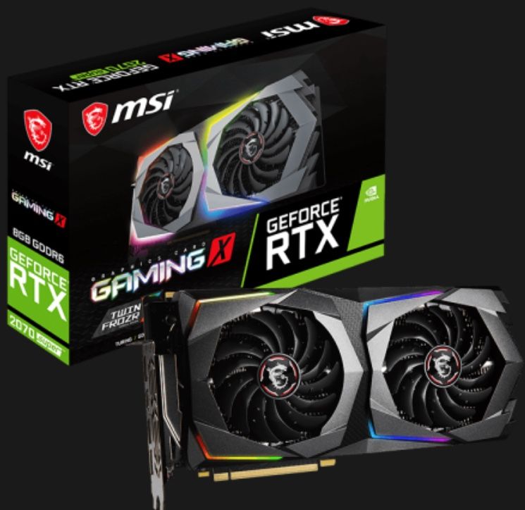 MSI RTX 2070 Super Twin Frozr RGB – Excellent Condition