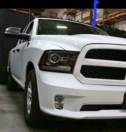 Headlights Dodge Ram 2009 -2018