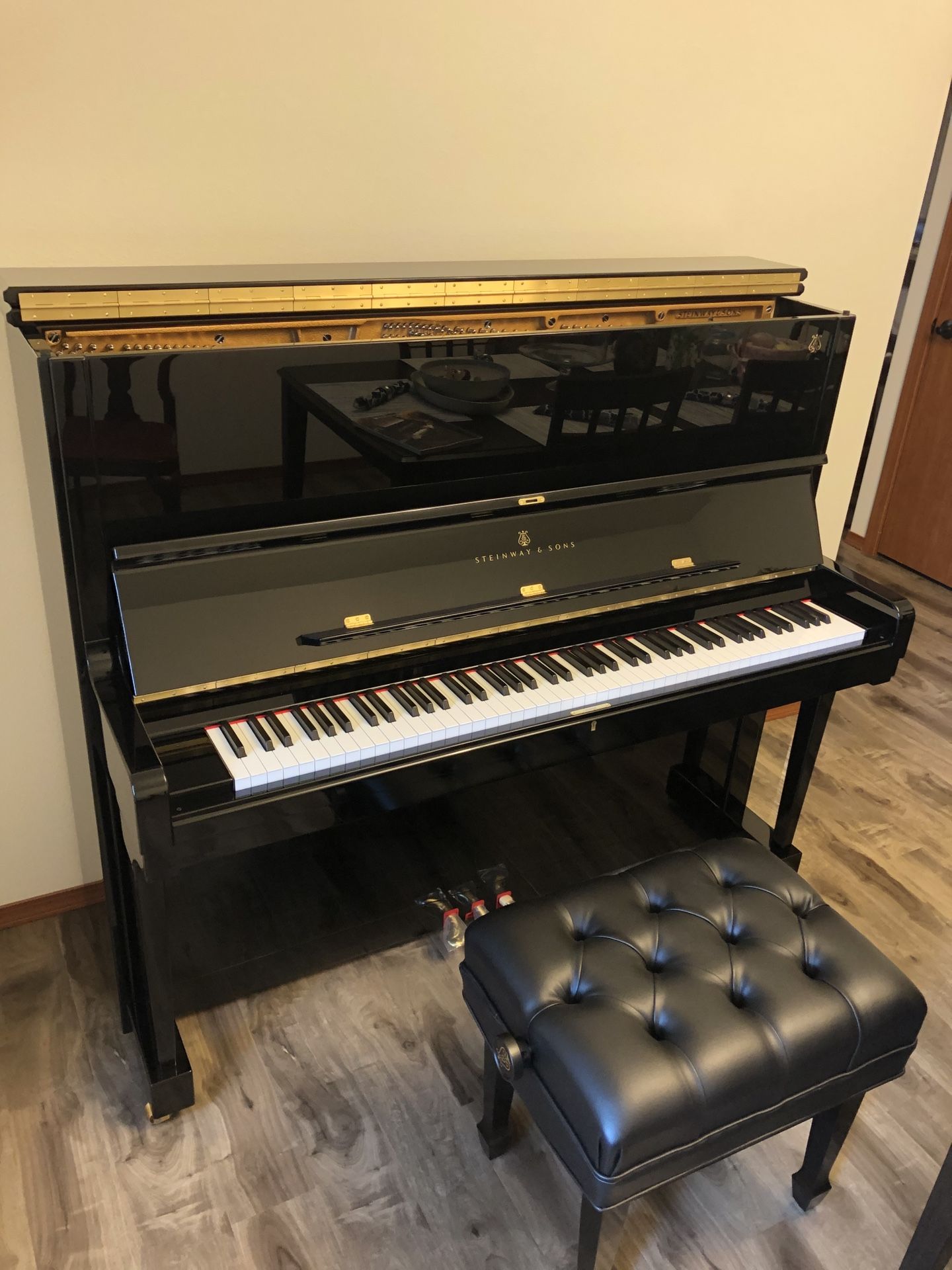 Steinway Upright Piano