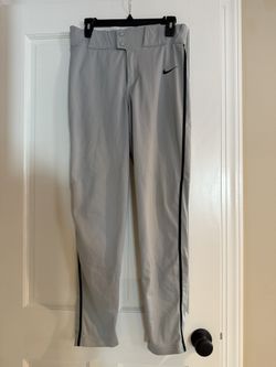 Adult Nike Gray Baseball/Softball Engineered Pants, Size Small