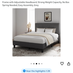 Queen bed frame