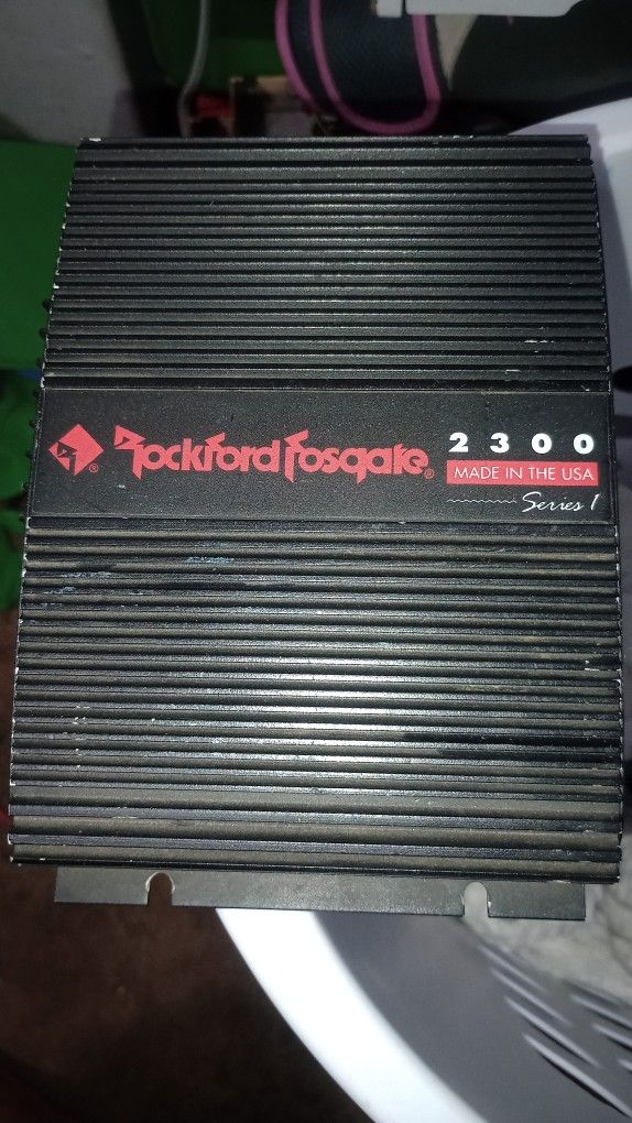 Rockford Fosgate Series 1 2300 Amp