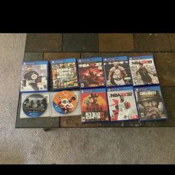 Variety Of Different Games For Sale