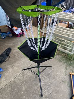 Franklin Sports Portable Disc Golf Basket Target,