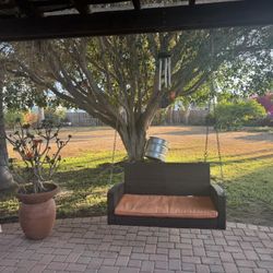Porch Swing With Hardware 
