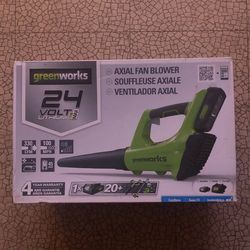 Greenworks 24 Volt Lithium Max Axial Fan Blower