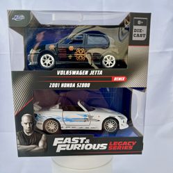 Jada F&F Legacy Series 1:32 Set Of 2 Cars
