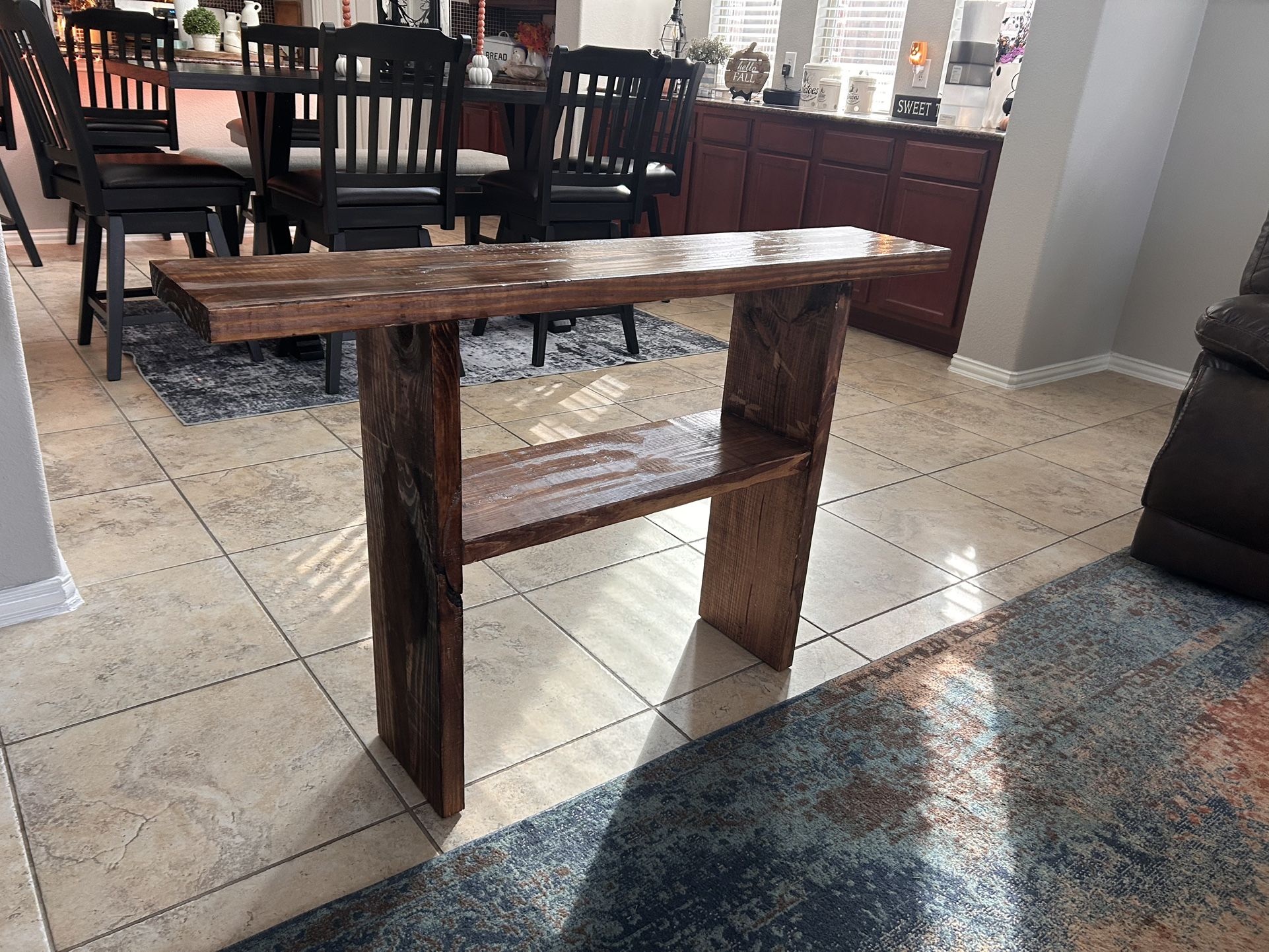Wooden Console Table
