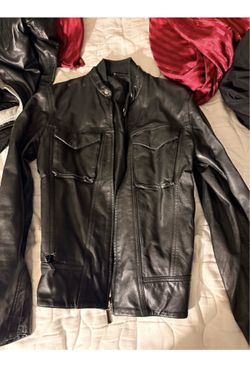 Levi’s Black Leather Jacket