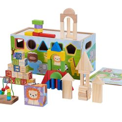 10-in-1 Activity Trunk, 72 Pieces