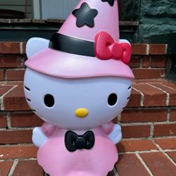 Hello Kitty Halloween Blow Mold Decoration 