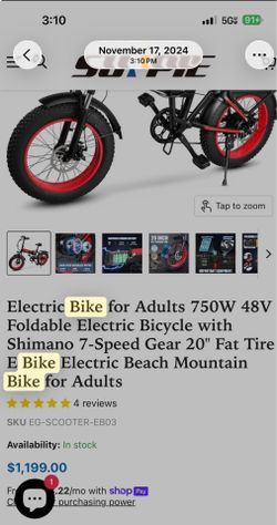 Electric bike used