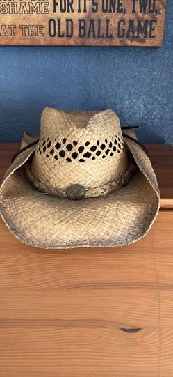 Raffia Western Cowboy Hat