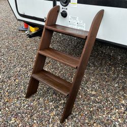 Teak Companion Way Stairs For Sailboat Nice Condition