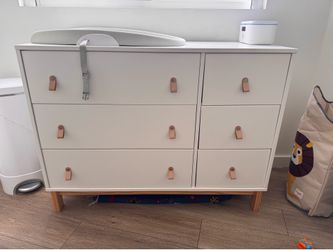 White dresser
