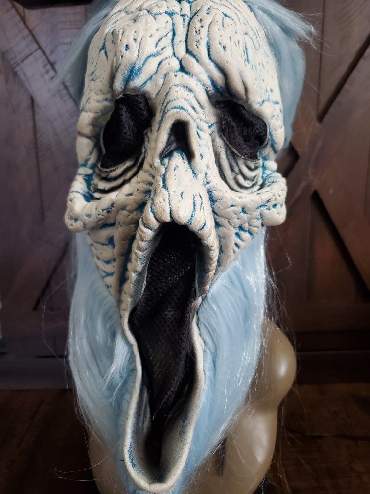 Vintage Bearded Beauties "Ghostface" Halloween Mask 2003 Paper Magic Group New
