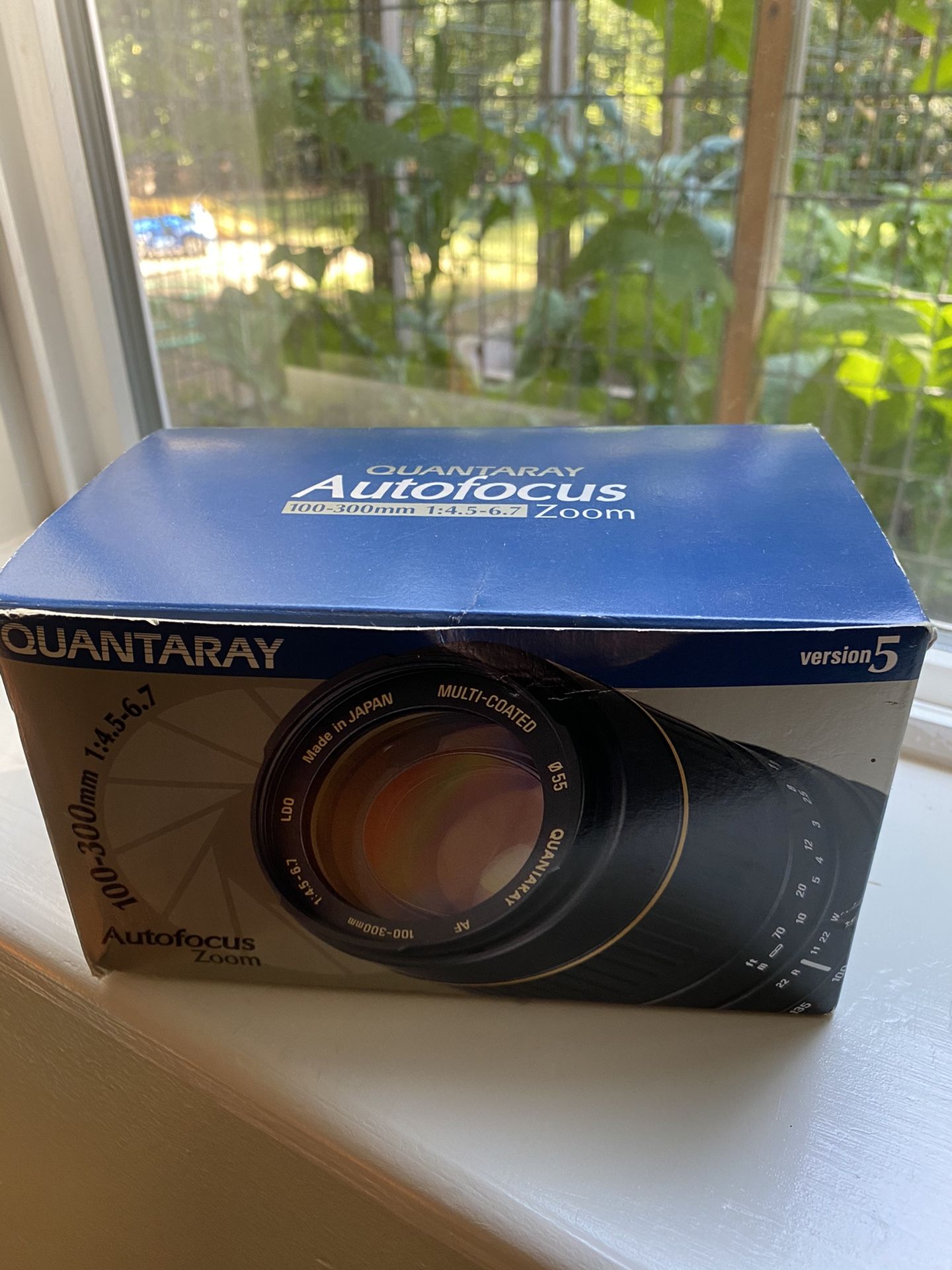 Quantaray Autofocus zoom lens 100-300mm