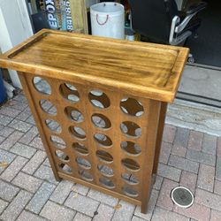 Wine Rack And Serving Tray